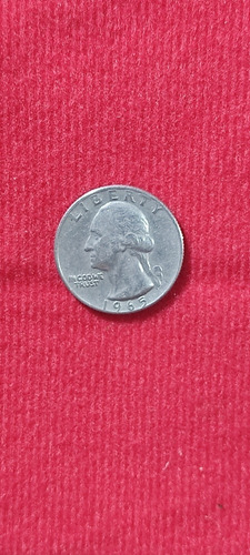 Imagen 1 de 2 de Moneda De Colección De Plata. Q.d.  De 1965