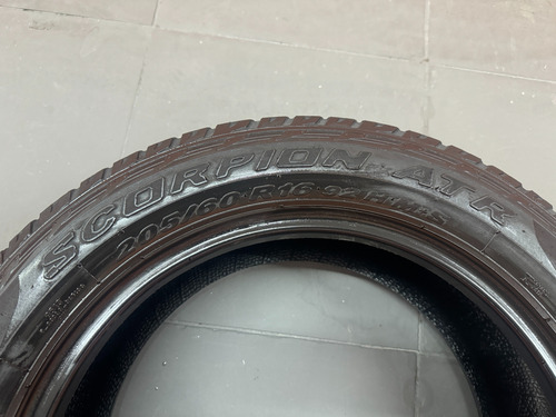 4 Pneus 205/60r16 Pirelli Scorpion Atr (Usado)