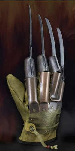 Freddy Krueger Nightmare Elm Street Glove 1:1 Prop 1984 Neca