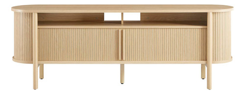 Soporte Para Tv De 71 Pulgadas Color Roble Cadence