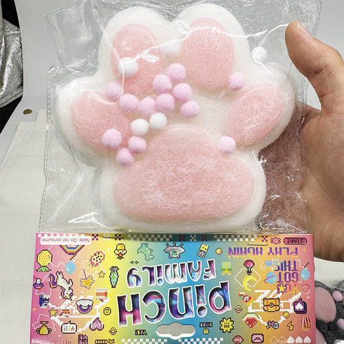 Brinquedos Fofos Paw Taba Squishy, Brinquedos Kawaii Para To