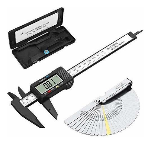 Digitales Vernier 6inch 150 Mm Con 32 Calibrador De Sep...