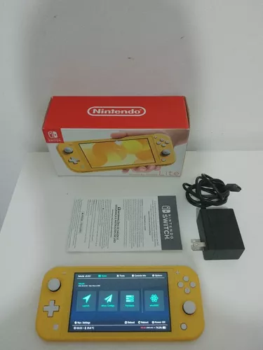 Nintendo Switch Lite Desbloqueado+sd64gb Lotado De Jogos - Desconto no Preço