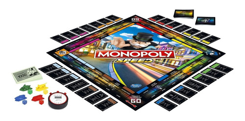 Monopoly Speed En Español Original Hasbro