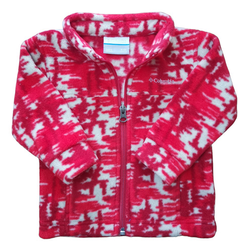 Polar Rojo Bebé Marca Columbia Talla 6 A 12 Meses