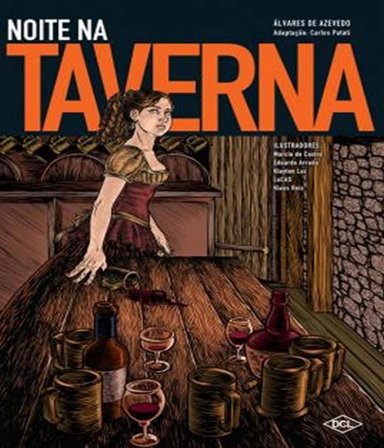 Noite Na Taverna: Noite Na Taverna - Hq - Vol 01, De Azevedo, Álvares De. Editora Dcl, Capa Mole, Edição 1 Em Português