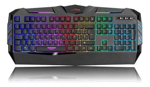 Teclado Gamer - Rgb: Micronics Spartano