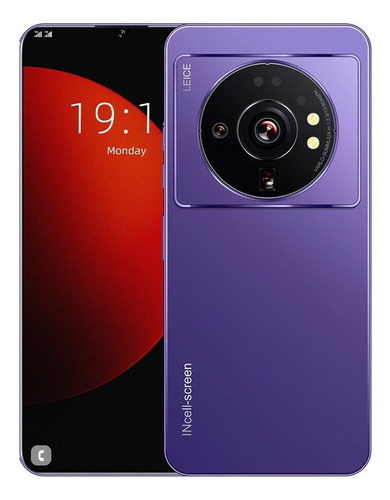 Teléfono Inteligente M12+u1tra Dual Sim 8gb Morado 1gb Ram