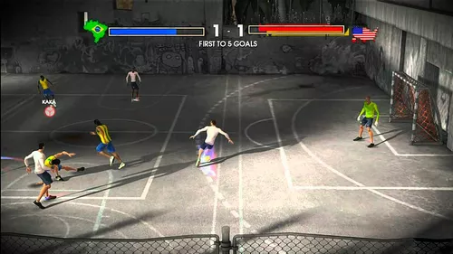 Fifa Street 3 - #Xbox 360# - Brasil, comigo no time a gente é