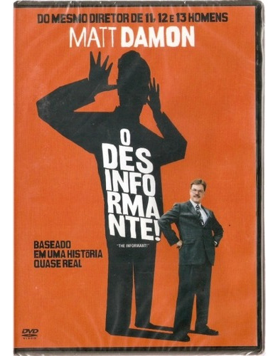 O Desinformante - Matt Damon - Dub Leg L A C R A D O