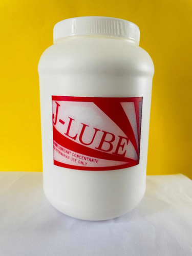 J-lube Polvo Lubricante Concentrado, Frasco 525g Rinde 35l Sabor Na