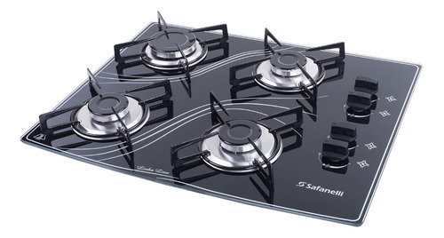 Fogão Cooktop 4 Bocas Color 4q Lines Safanelli Frete Grátis 