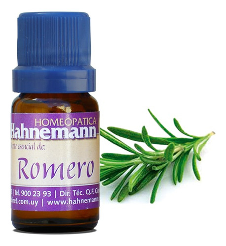 Aceite Esencial De Romero Hahnemann® X 10 Ml