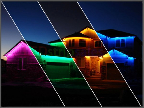 Imagen 6 de 6 de Cinta Manguera Luz Led Unicolor Y Rgb 5050 Directa A 110v