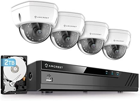 Amcrest 4k 8ch Sistema De Cámaras De Seguridad Con 4k (8mp)