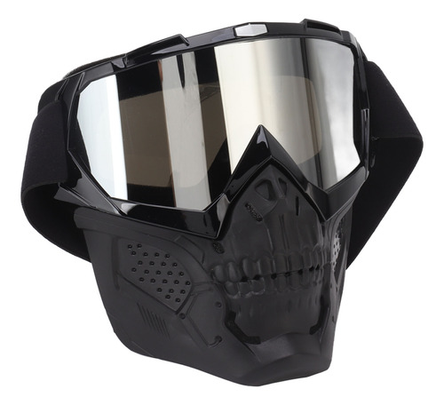 Máscara Skull Goggles, Esponja De Policarbonato, Desmontable