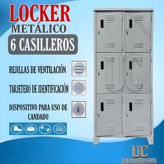 Locker De 6 Casilleros