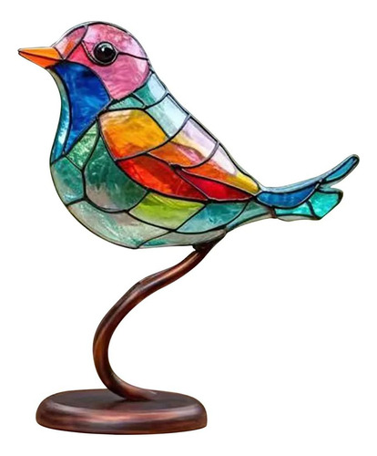 Figura De Pájaros De Mesa Para Decoración De Pájaros Colorid