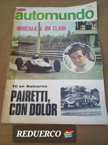 Automundo 156 Homenaje A Jim Clark Pairetti 30/4/1968