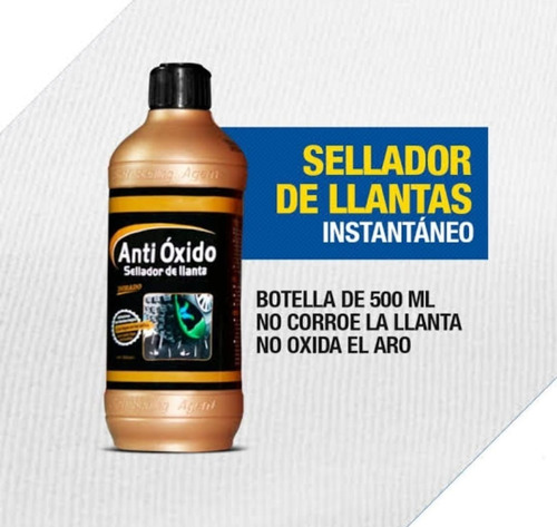 Liquido Sellador De Pinchazos Huecos Sellantar Antioxido