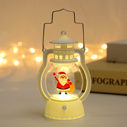 4x Vela De Papá Noel 2024 Deco De Año Nuevo,luces Cálidas
