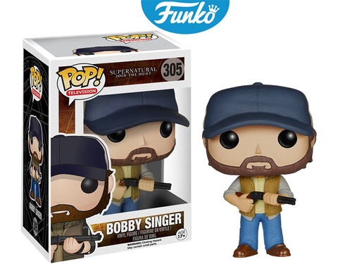 Bobby Singer Funko Pop Serie Supernatural Join The Hunt