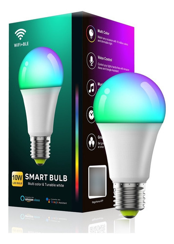 Bombilla Led Inteligente De Modo Dual Wifi Bluetooth