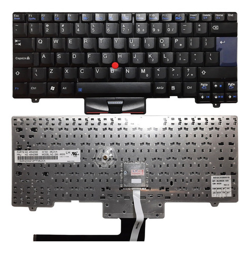 ¡¡ Teclado Lenovo Thinkpad L520 En Ingles - Jhc Ventas !!