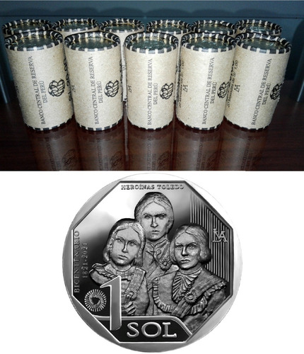 Cono 20 Monedas Manuel Lorenzo De Vidaurre Bicentenario