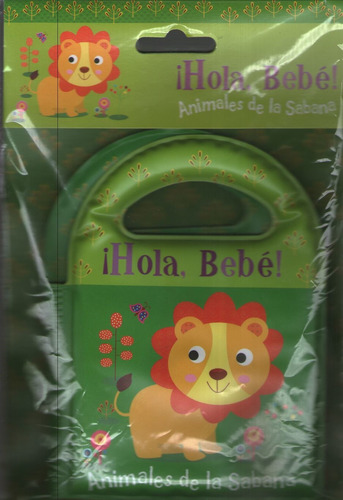 Animales De La Sabana - Hola Bebe Libro Para Baño Con Sonaje