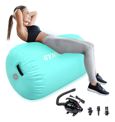 Air Roller - Colchoneta Inflable Para Gimnasia Con Bomba Par