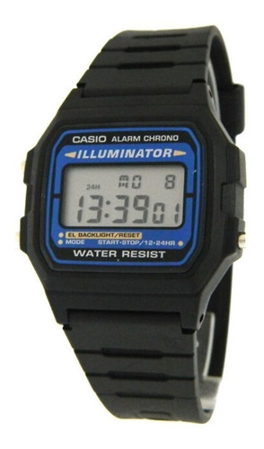 Reloj Casio Iluminator F 105w-1a Garantia Oficial Belgrano