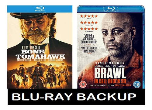 Bone Tomahawk + Brawl In Cell Block 99 - Blu-ray Backup