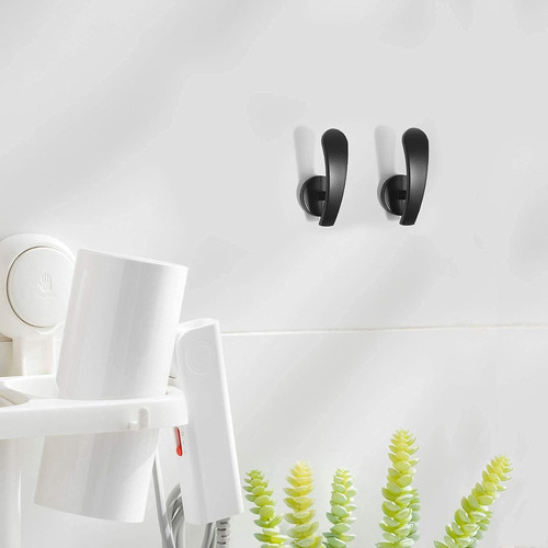 Cortinas Para Accesorios De Cortinas 2pz Negro Con Tornillos Negro