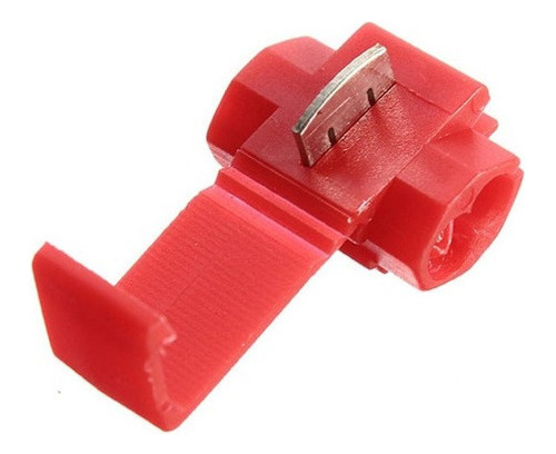 100pçs Conector Derivação Emenda Fios Vermelho 0,5 - 1,5mm