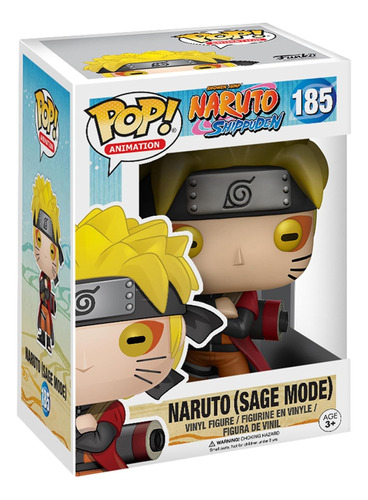 Funko Pop Naruto Shippuden - Naruto (sage Mode) #185