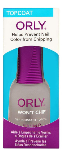 Orly Won't Chip Topcoat Won´t Chip