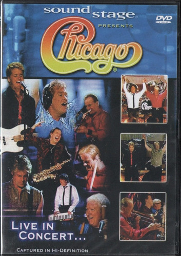 Dvd Chicago - Live In Concert Novo Lacrado
