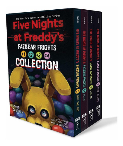 Five Nights At Freddys Fazbear Frights Four Book Boxed Set