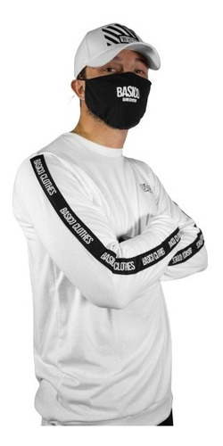 Imagen 1 de 1 de Basico Clothes Long Sleeve Regular Size Classic White