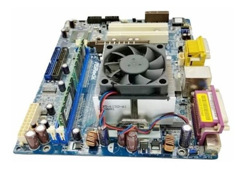 Tarjeta Madre Asrock K7s41gx Amd Zócalo 462 Agp 2x Lan Sonid