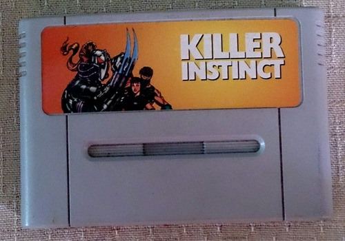 Killer Instict Super Famicom Em Excelente Estado 