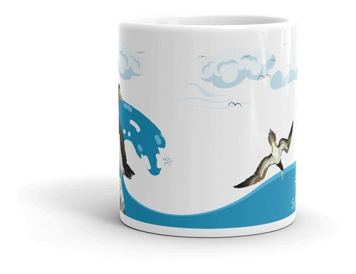 Imagem 2 de 3 de Caneca Personalizada Aves De Ubatuba (atoba)