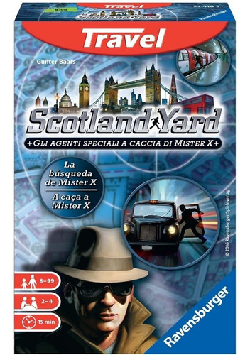 Juego Scotland Yard Travel Size Ravensburger