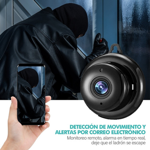 Imagen 7 de 9 de Camara Seguridad Exterior Wifi Hd Camara Ip Exterior Foco