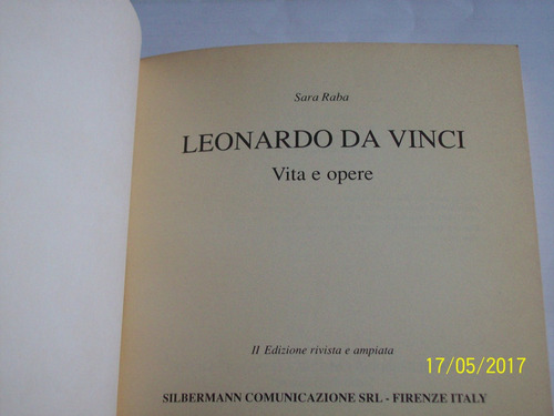 Raba Sara. Leonardo Da Vinci,1996 (Usado)