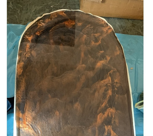Imagen 6 de 8 de Resina Epoxica (porcelanato Líquido) Cristalina, Alto Brillo
