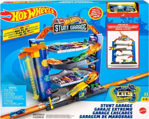 Pista Hot Wheels City - Garagem De Manobras - MATTEL