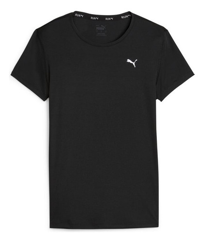 Polera Puma Run Favorites Velocity Tee W Negro Mujer