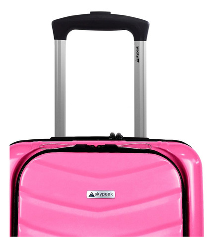 Maleta Skypeak De Viaje Rígida 20'', Color Rosa Abs C/tsa